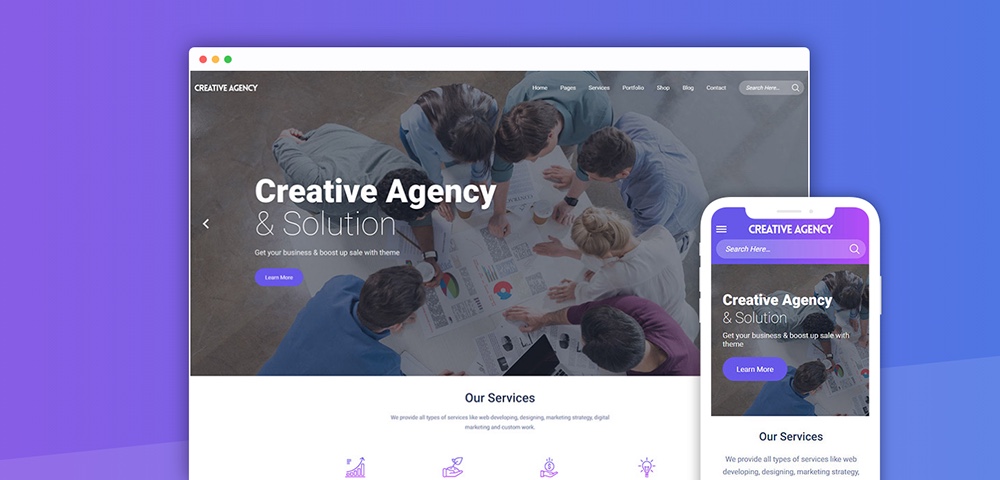 Tema WordPress multiuso Ombrello