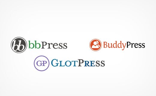 Projetos irmãos do WordPress