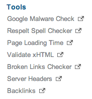 Manage-wp-tools-links