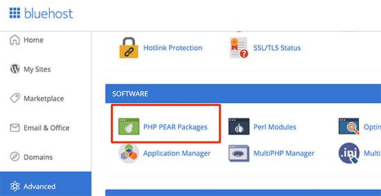 Instalar extensões PHP