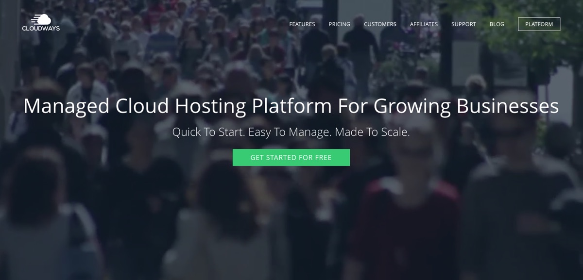 Hospedagem de Sites Cloudway