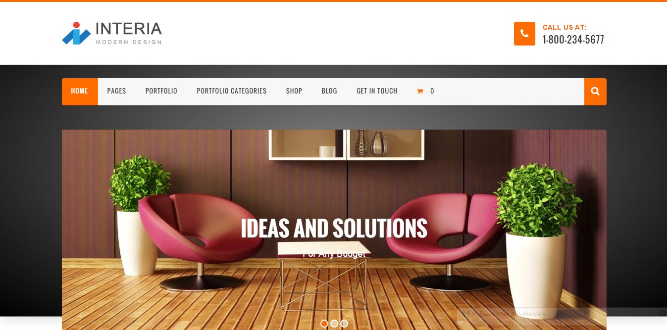 11. Interia - Tema CMS WordPress responsivo