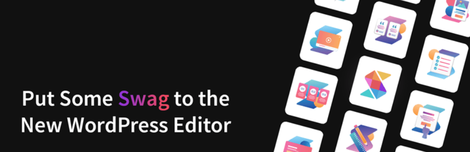 plug-in empilhável do gutenberg