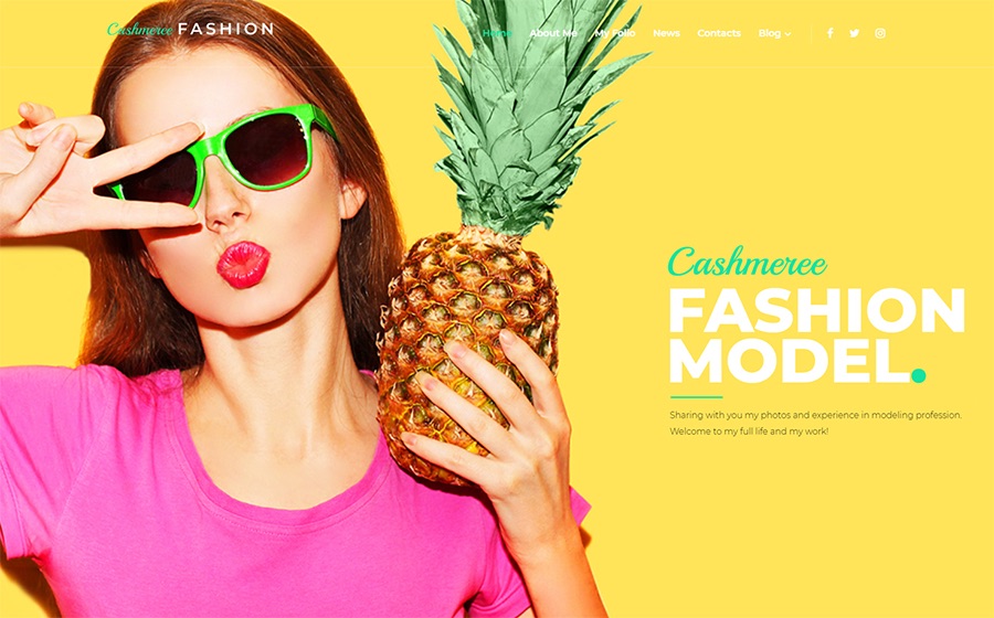 Tema WordPress Cashmeree Fashion