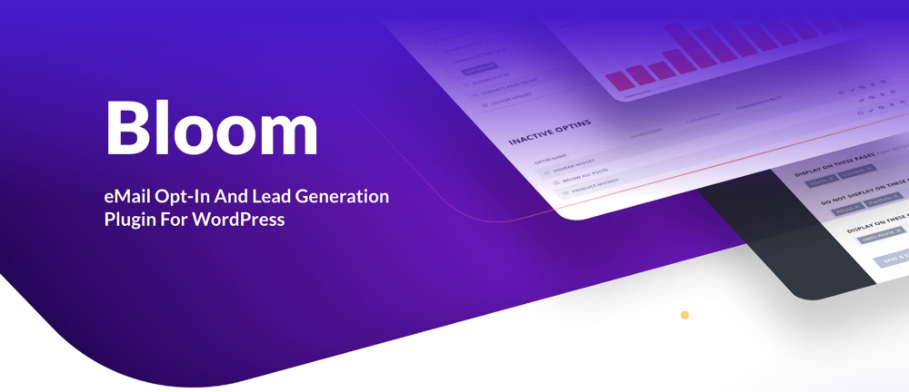Formulários de opt-in do WordPress Bloom