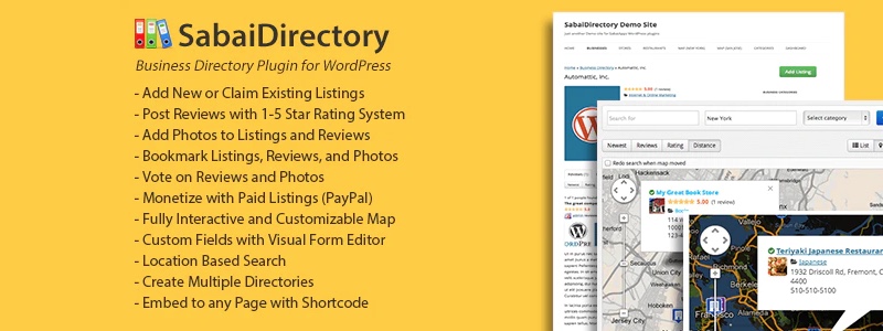 Plugin do Diretório Sabai para WordPress