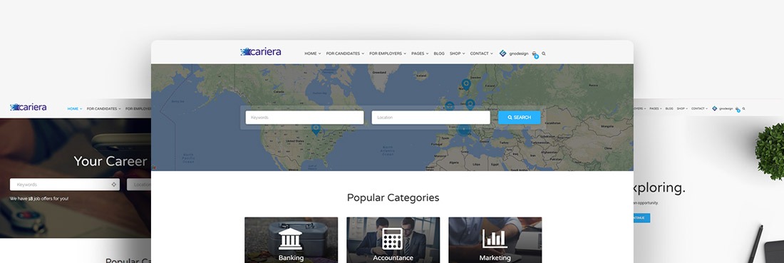 Tema Cariera Job Board