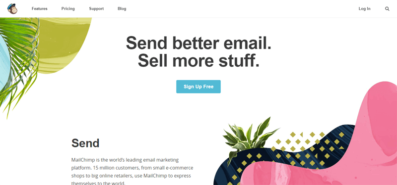 melhores serviços de e-mail marketing para WordPress MailChimp