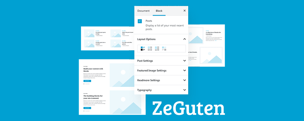 Blocos ZeGuten para Gutenberg