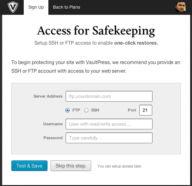 vaultpress_access