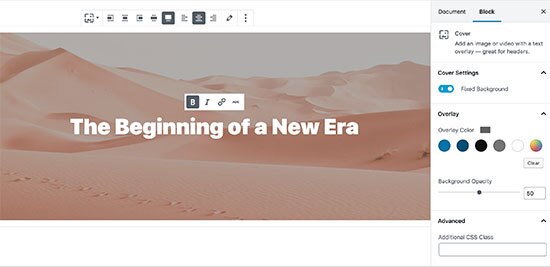 Adicionando imagem de capa na postagem do WordPress