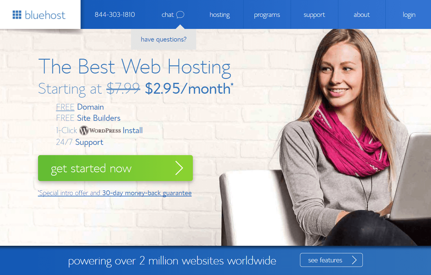 Hospedagem Bluehost