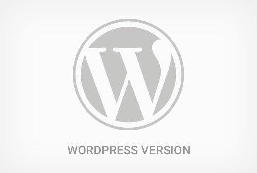 Encontrando o número da versão do WordPress