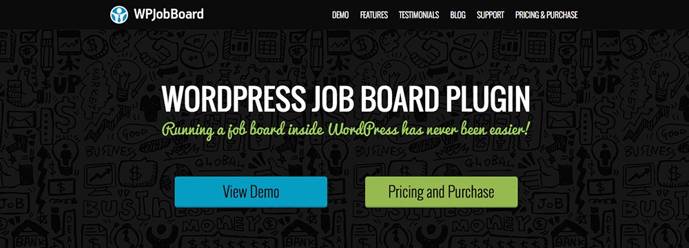 Quadro de empregos do WP