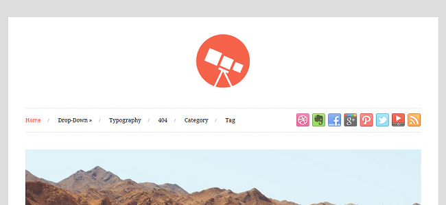 Tema WordPress de fotos