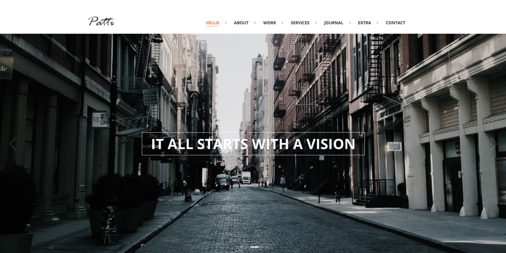 Tema WordPress Patti