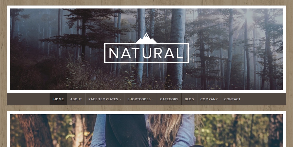 Tema WordPress Natural Eco