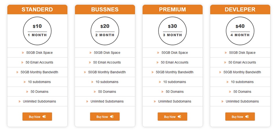 Tabela de preços - Plugin de tabela/lista de preços grátis