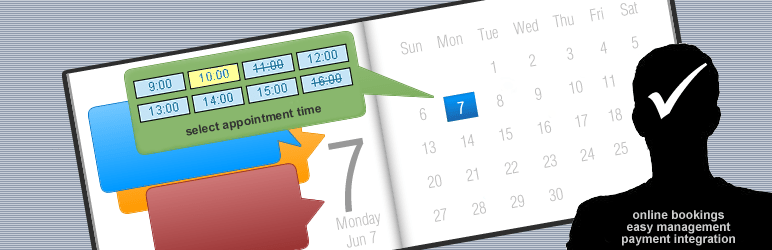 Agenda de agendamento de consultas Plugin WordPress grátis