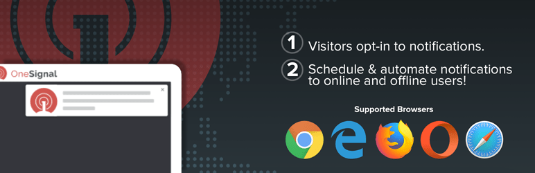Plugin de Notificações Push da Web Gratuito OneSignal