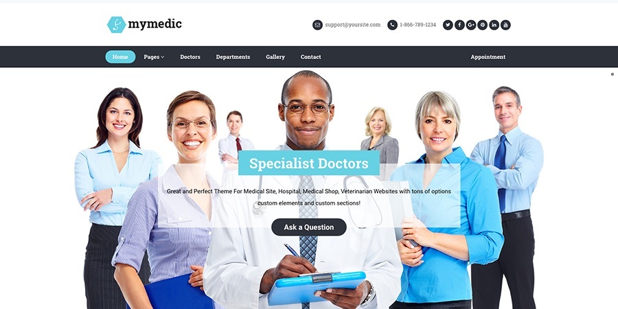 Tema WordPress MyMedic