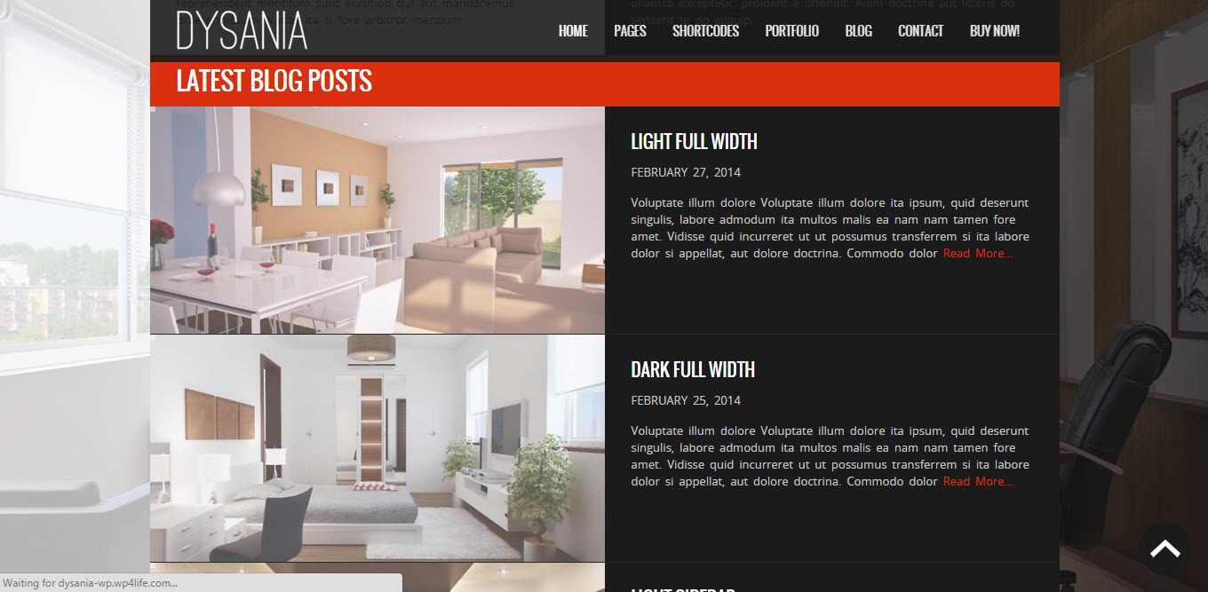 5. Dysania - Tema WordPress multifuncional responsivo