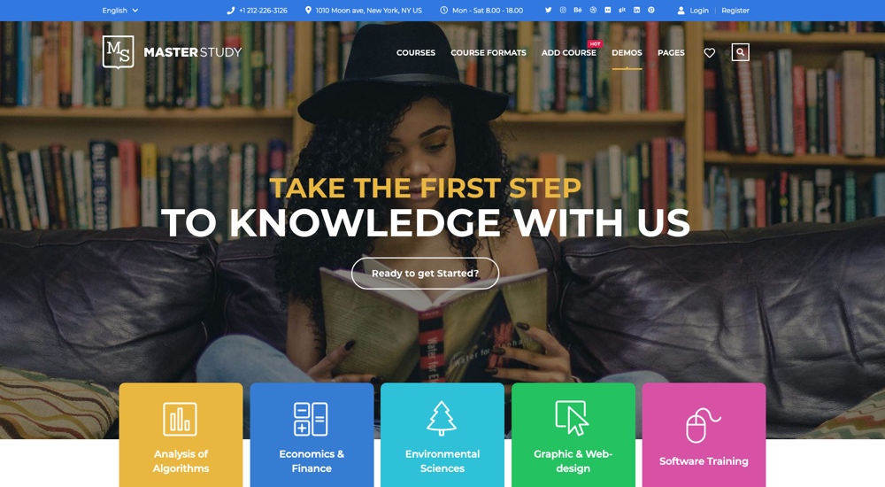 Tema MasterStudy LMS