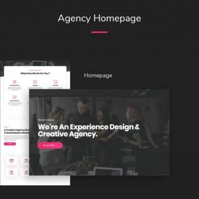 Agência Digital - Template Elementor